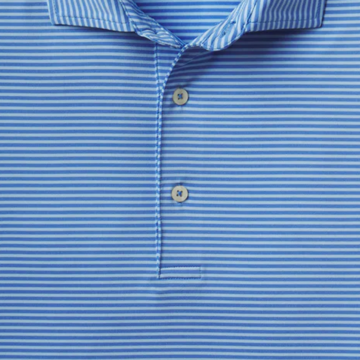 Fairway & Greene 2027 PGA Championship Park Stripe Polo in Blue