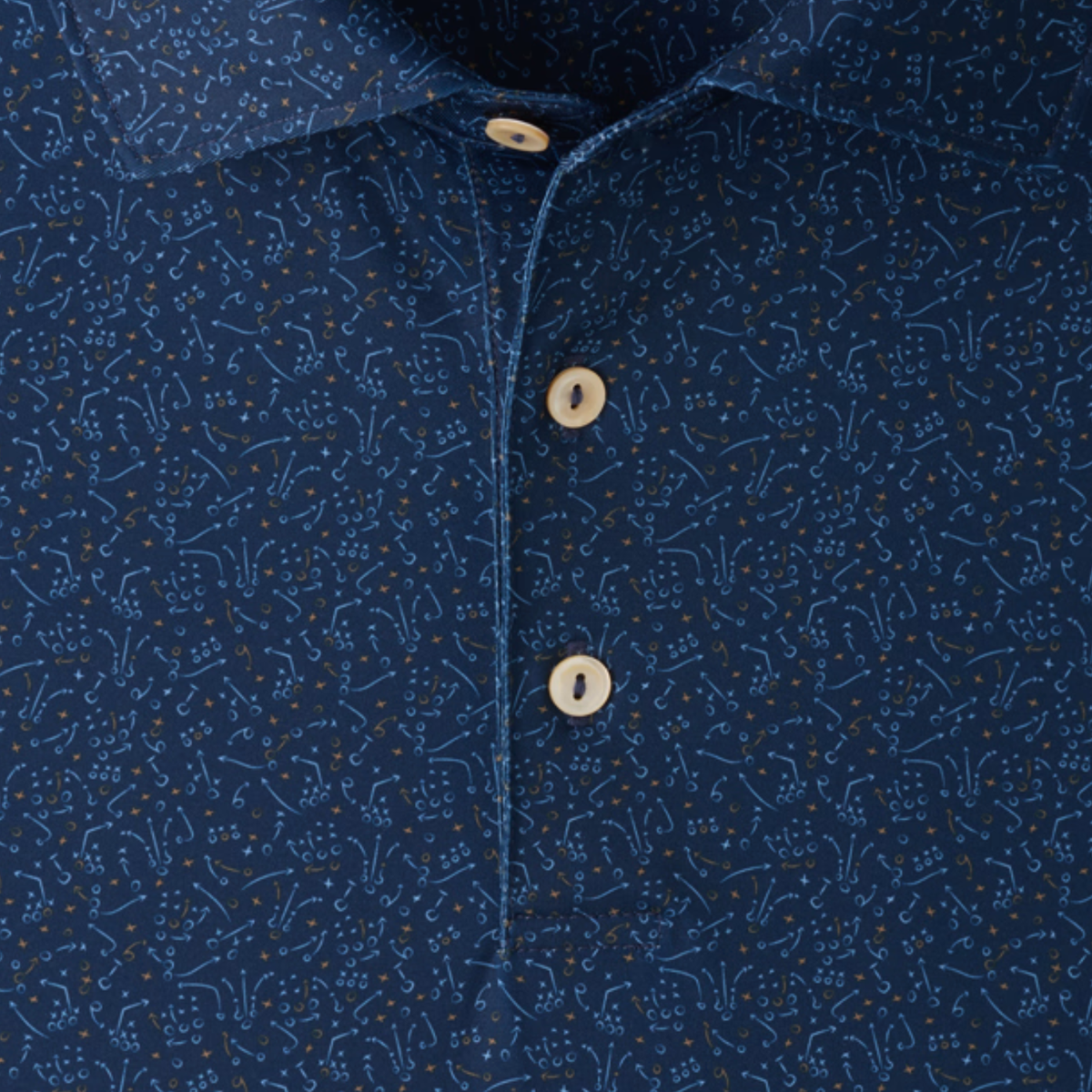 Peter Millar 2027 PGA Championship Winning Play Performance Polo in Navy