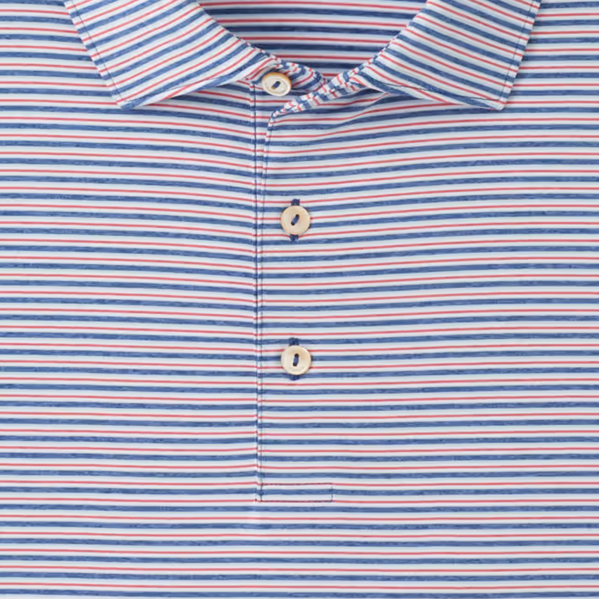 Peter Millar 2027 PGA Championship Owens Performance Jersey Polo in Windsor Blue