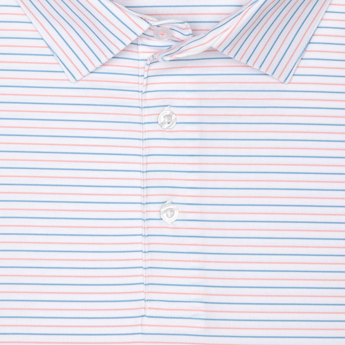 Straight Down 2027 PGA Championship Preserve Stripe Polo in Spritz