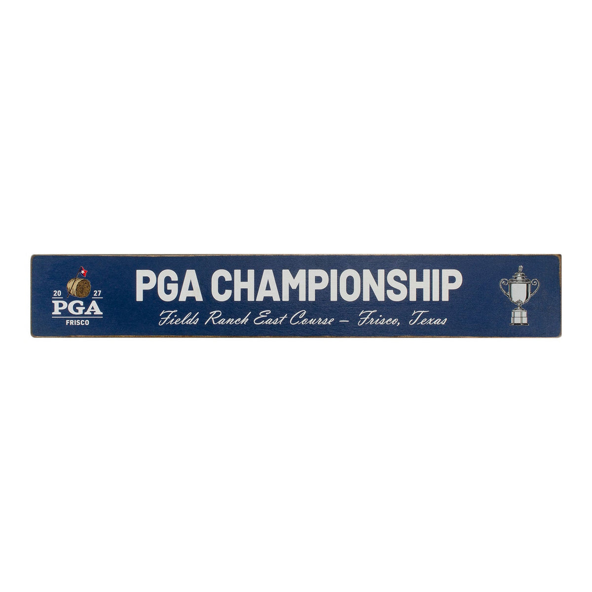 Signs by the Sea 2027 PGA Championship Wood Name Sign in Navy