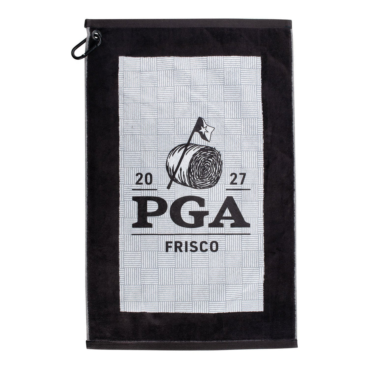 Dynamic 2027 PGA Championship Hi-Def Dyed Edge Towel in Black