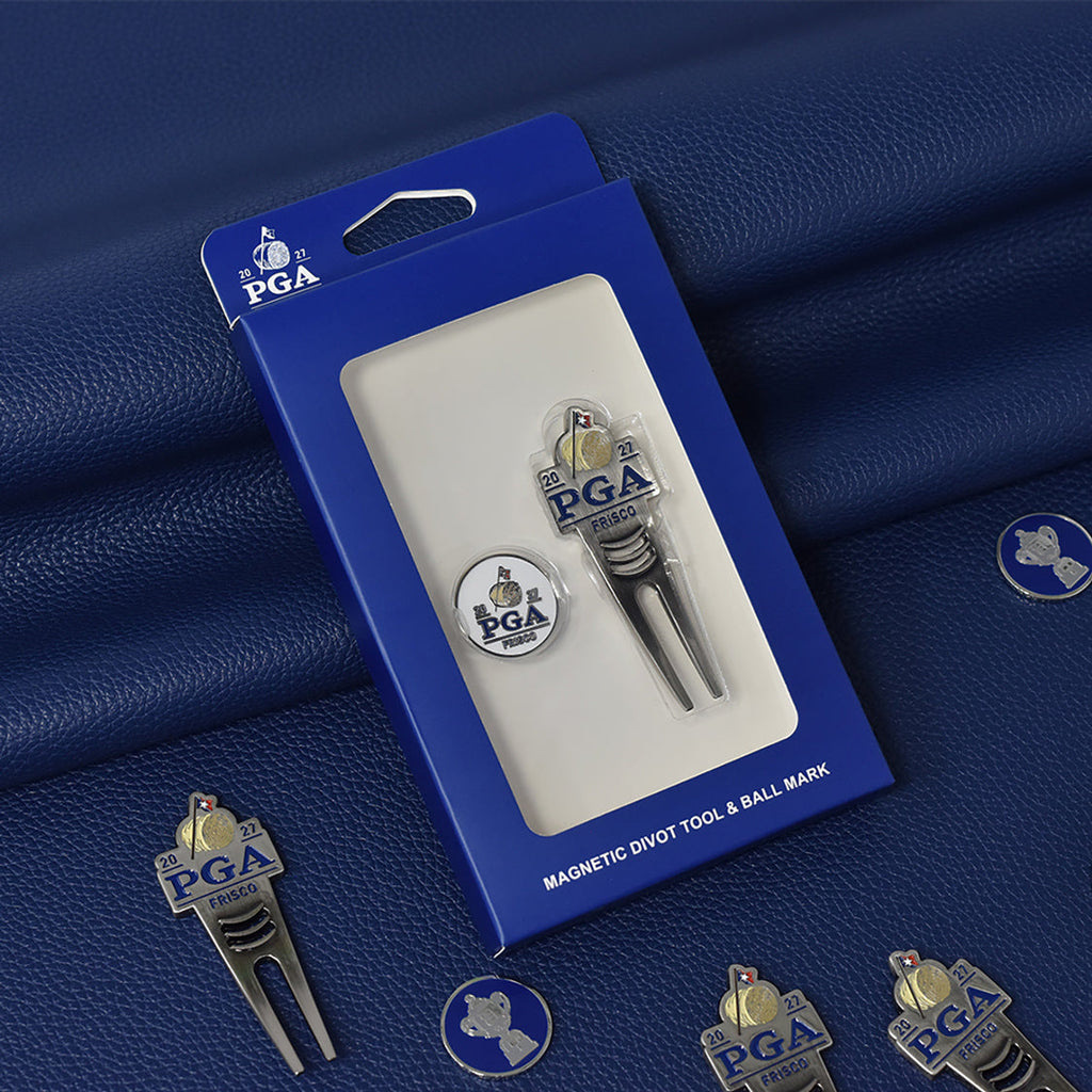 PRG Golf 2027 PGA Championship Divot Tool & Ball Marker Set
