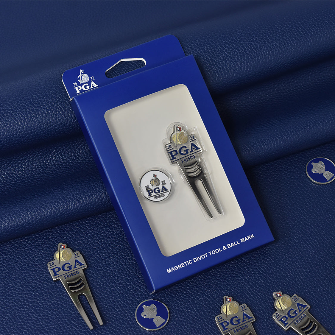 PRG Golf 2027 PGA Championship Divot Tool & Ball Marker Set