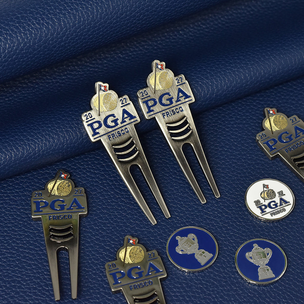 PRG Golf 2027 PGA Championship Divot Tool & Ball Marker Set