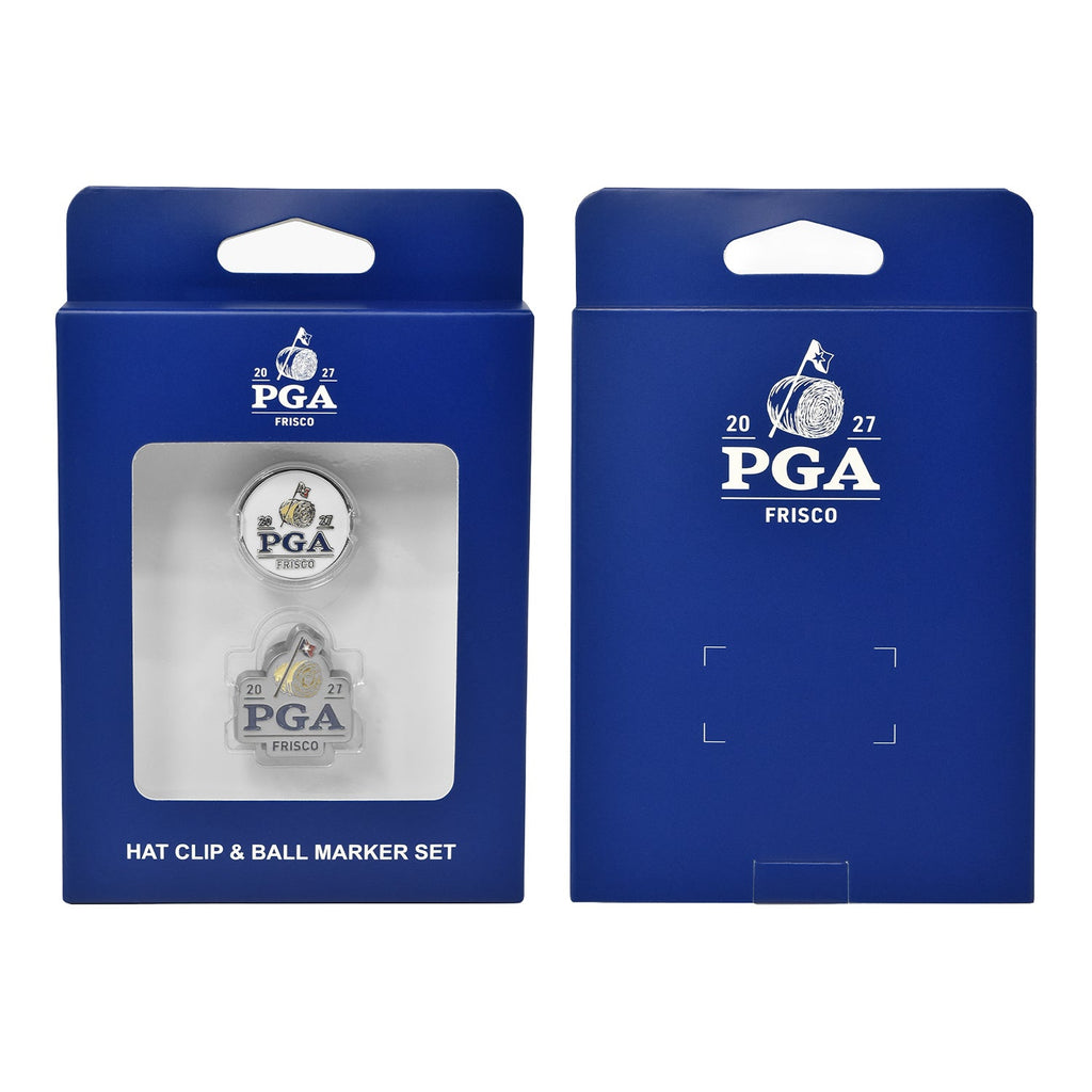 PRG Golf 2027 PGA Championship Hat Clip and Ball Mark Set