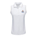 Peter Millar 2027 PGA Championship Women's Canterbury Tipped Sport Mesh Sleeveless Polo in White