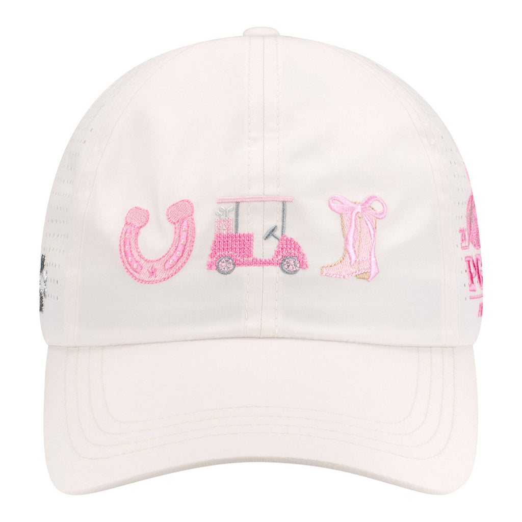 Vimhue 2027 PGA Championship Women's Sun Goddess Hat in Perfectly Pale