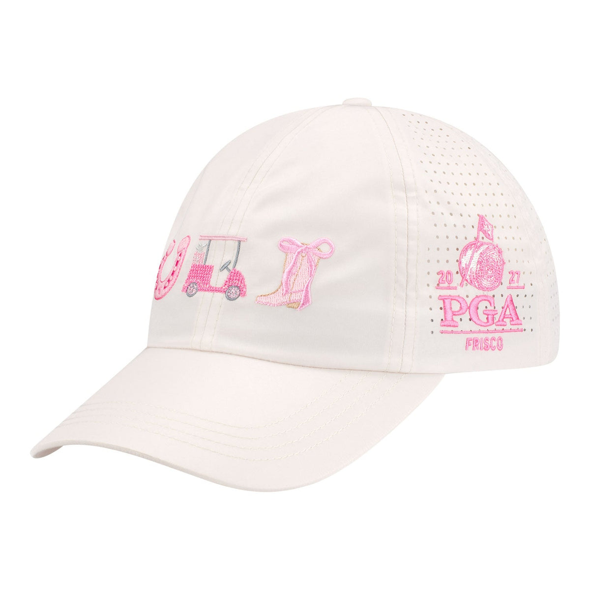 Vimhue 2027 PGA Championship Women's Sun Goddess Hat in Perfectly Pale