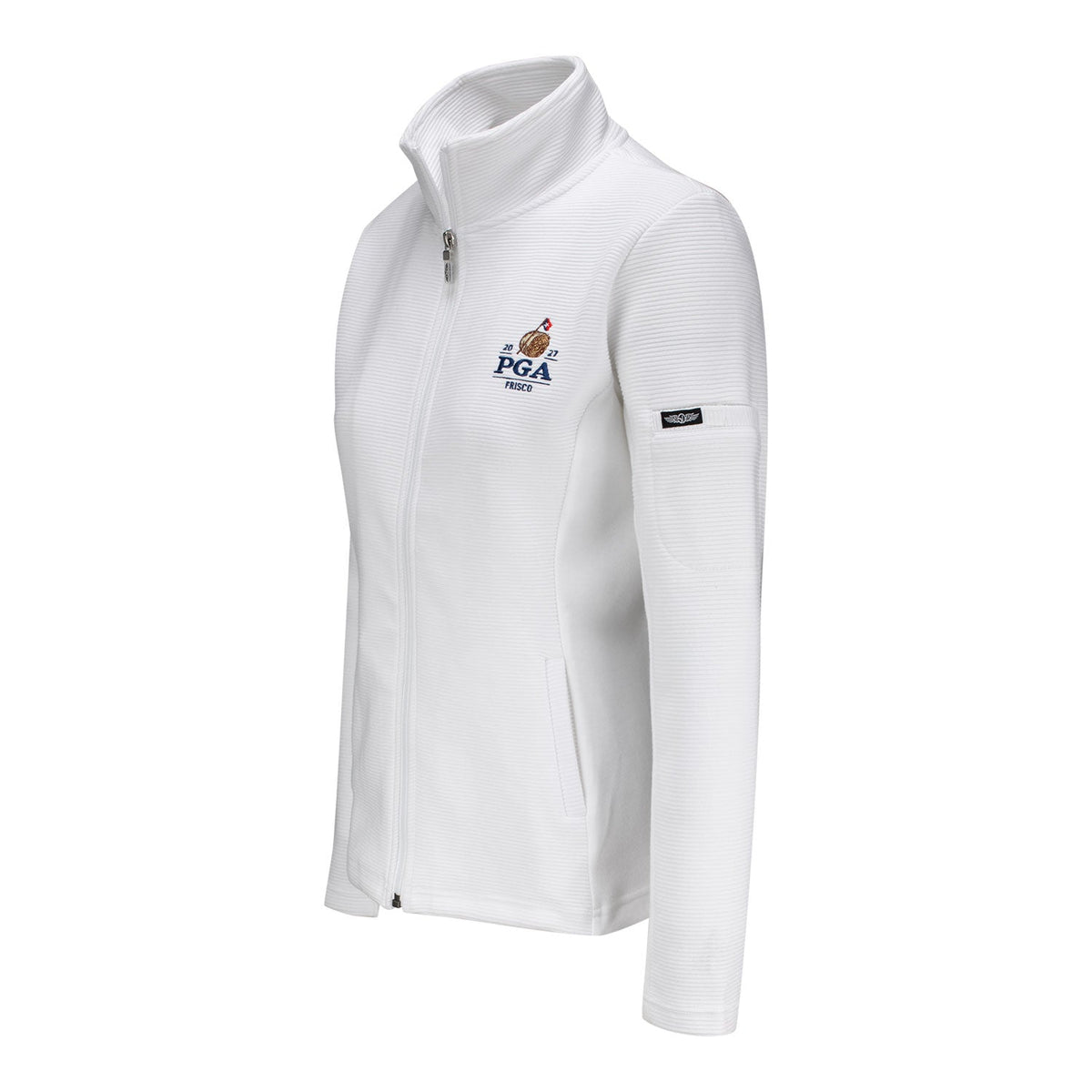 Straight Down 2027 PGA Championship Women's Swing Jacket in White