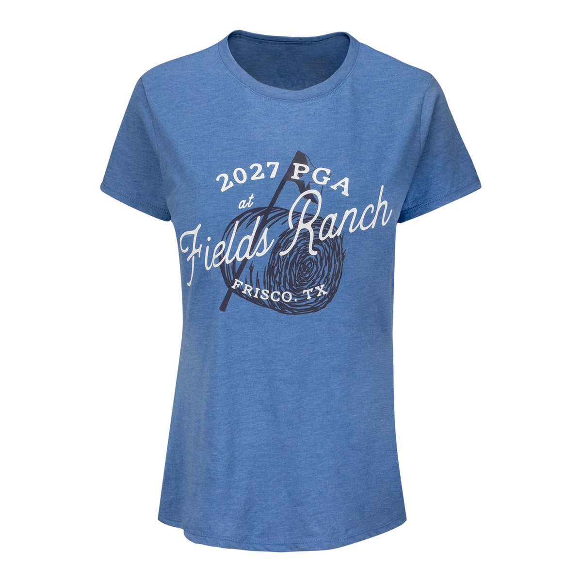 Ahead 2027 PGA Championship Women's Danby T-Shirt in Maritime Blue