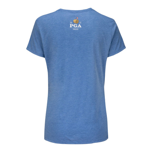 Ahead 2027 PGA Championship Women's Danby T-Shirt in Maritime Blue
