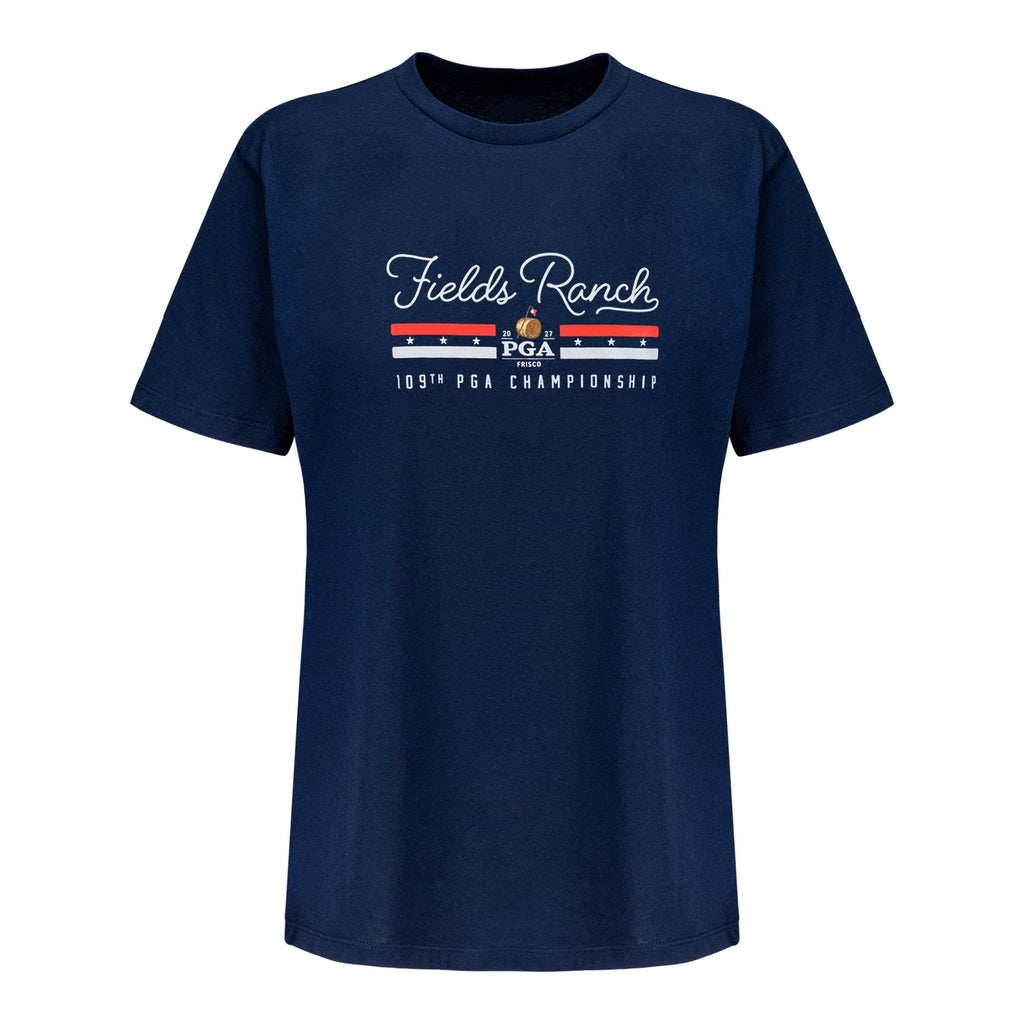 Under Armour 2027 PGA Championship Women's Performance Cotton T-Shirt in Navy