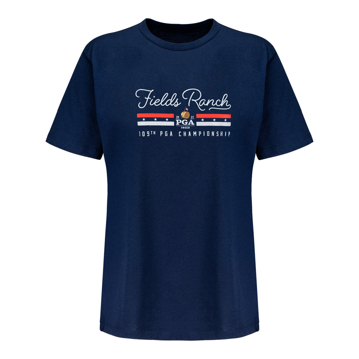 Under Armour 2027 PGA Championship Women's Performance Cotton T-Shirt in Navy