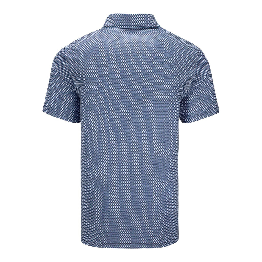 Nike 2027 PGA Championship Velocity Floral Polo in Work Blue and White