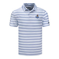 Nike 2027 PGA Championship Velocity Stripe Polo in White and Grey