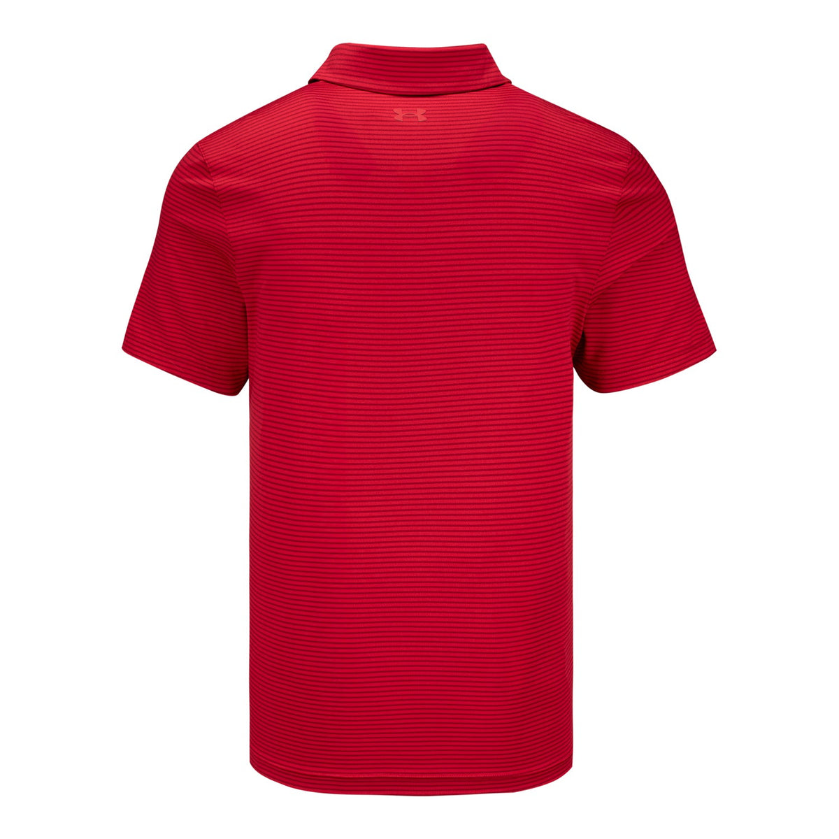 Under Armour 2027 PGA Championship Drive Stripe Polo in Red and Navy