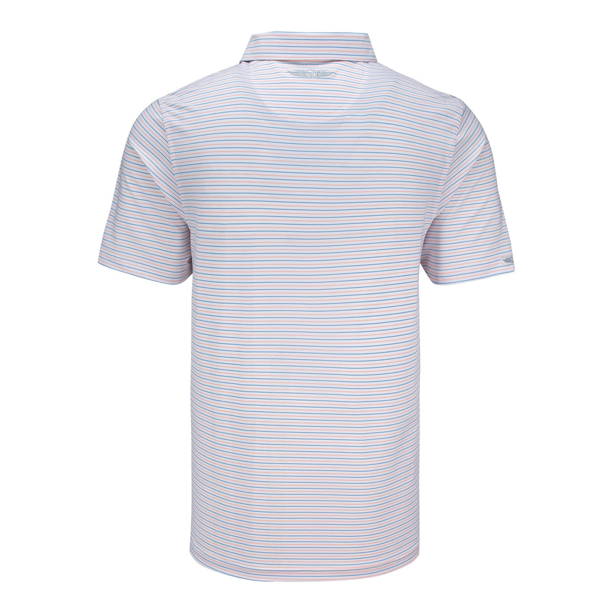 Straight Down 2027 PGA Championship Preserve Stripe Polo in Spritz