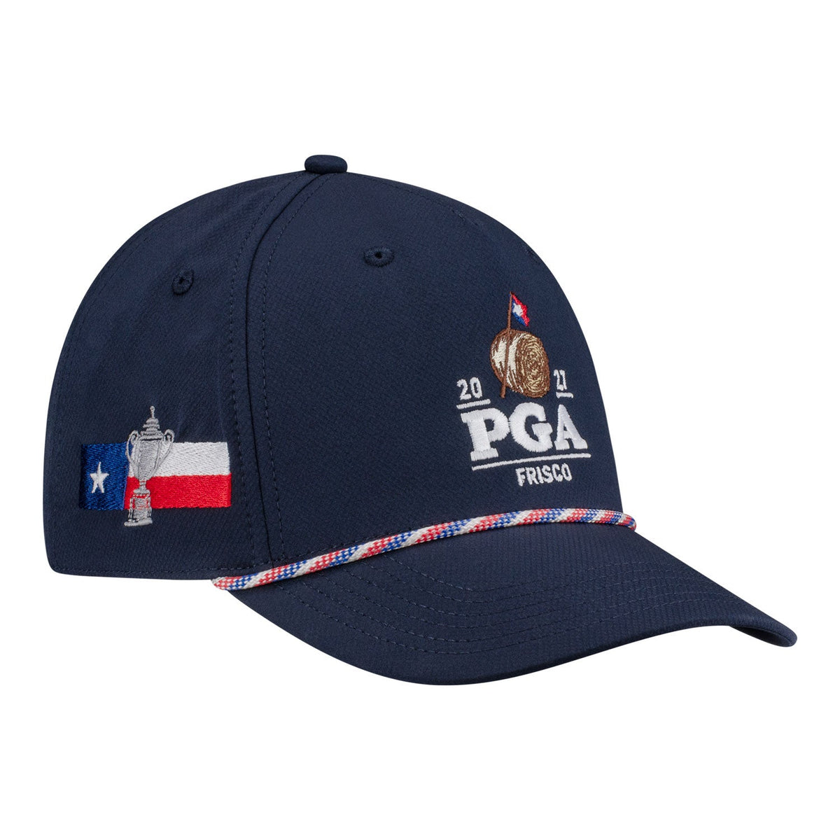 Ahead 2027 PGA Championship Classic Fit Alto Performance Rope Hat in Navy