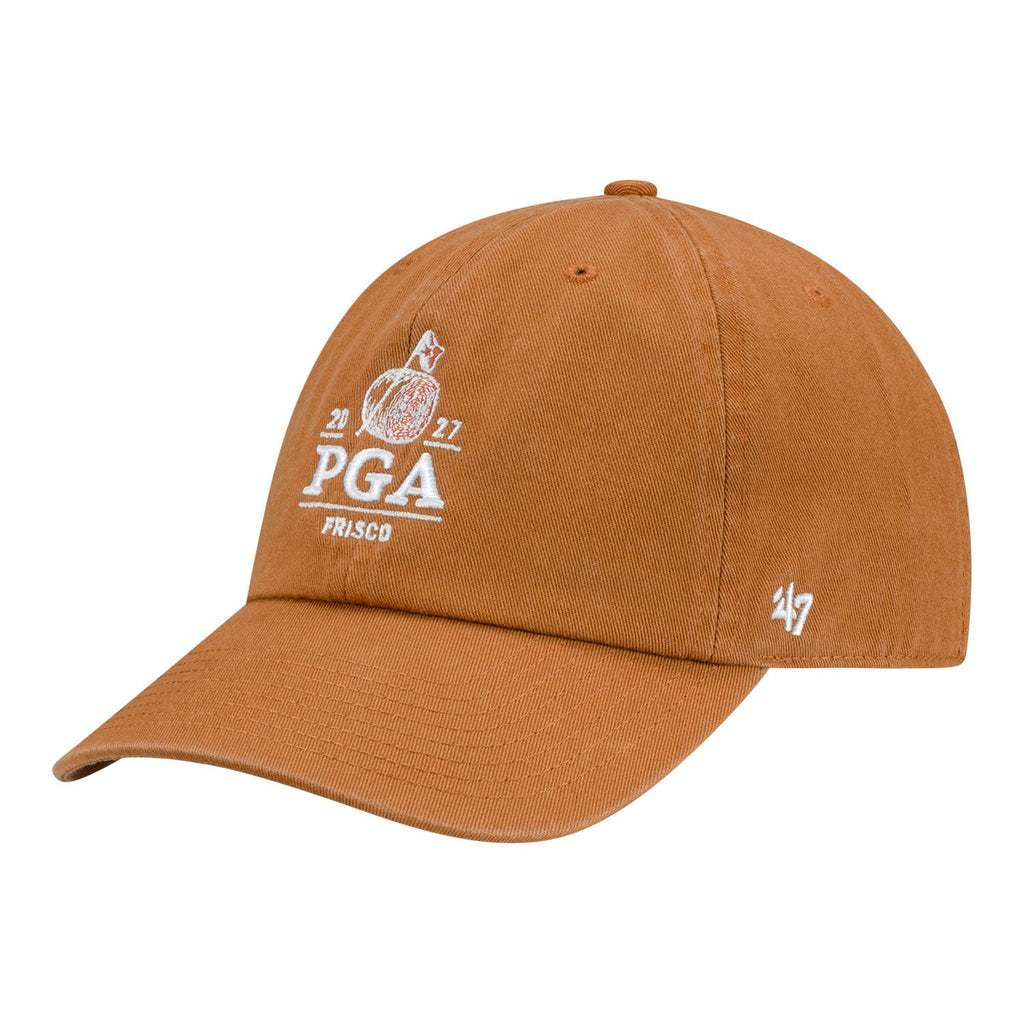'47 Brand 2027 PGA Championship University of Texas Longhorns Co-Brand Hat in Burnt Orange