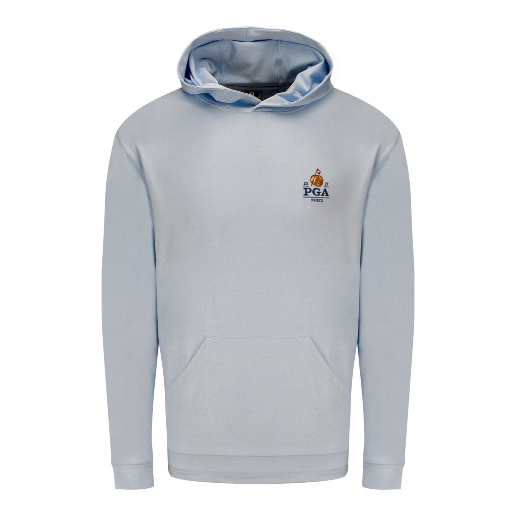 FootJoy 2027 PGA Championship Approach Hoodie in Heather Light Blue