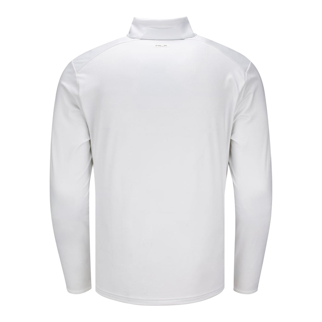 Ralph Lauren 2027 PGA Championship Luxury Performance Driver Quarter Zip Pullover in Ceramic White