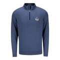 Peter Millar 2027 PGA Championship Perth Mélange Performance Quarter Zip in Navy