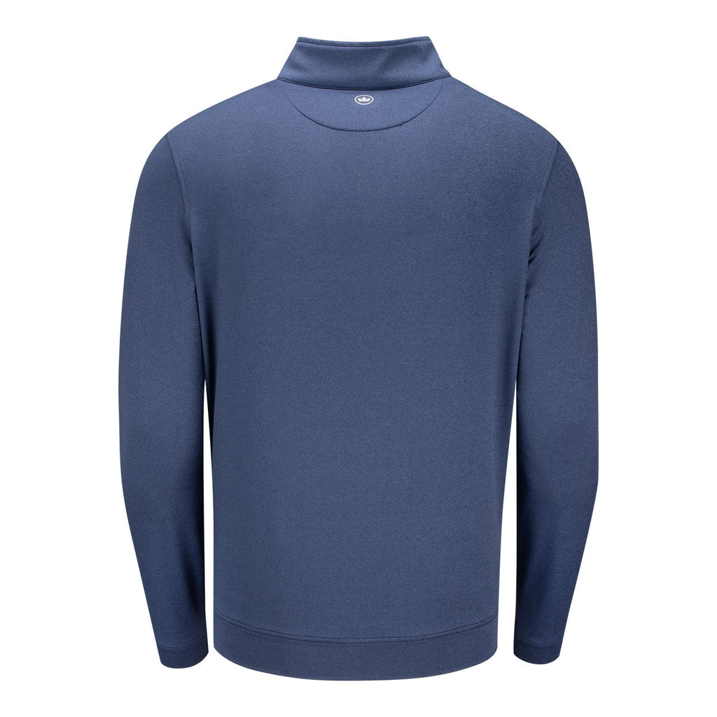 Peter Millar 2027 PGA Championship Perth Mélange Performance Quarter Zip in Navy