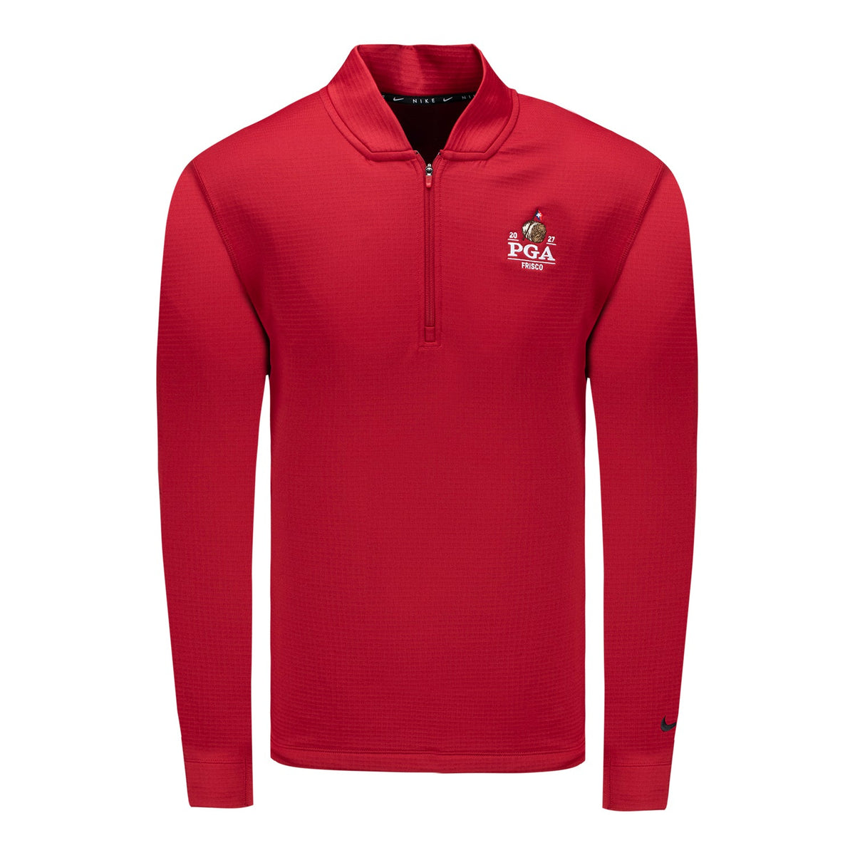 Nike 2027 PGA Championship Velocity Quarter Zip in Gym Red