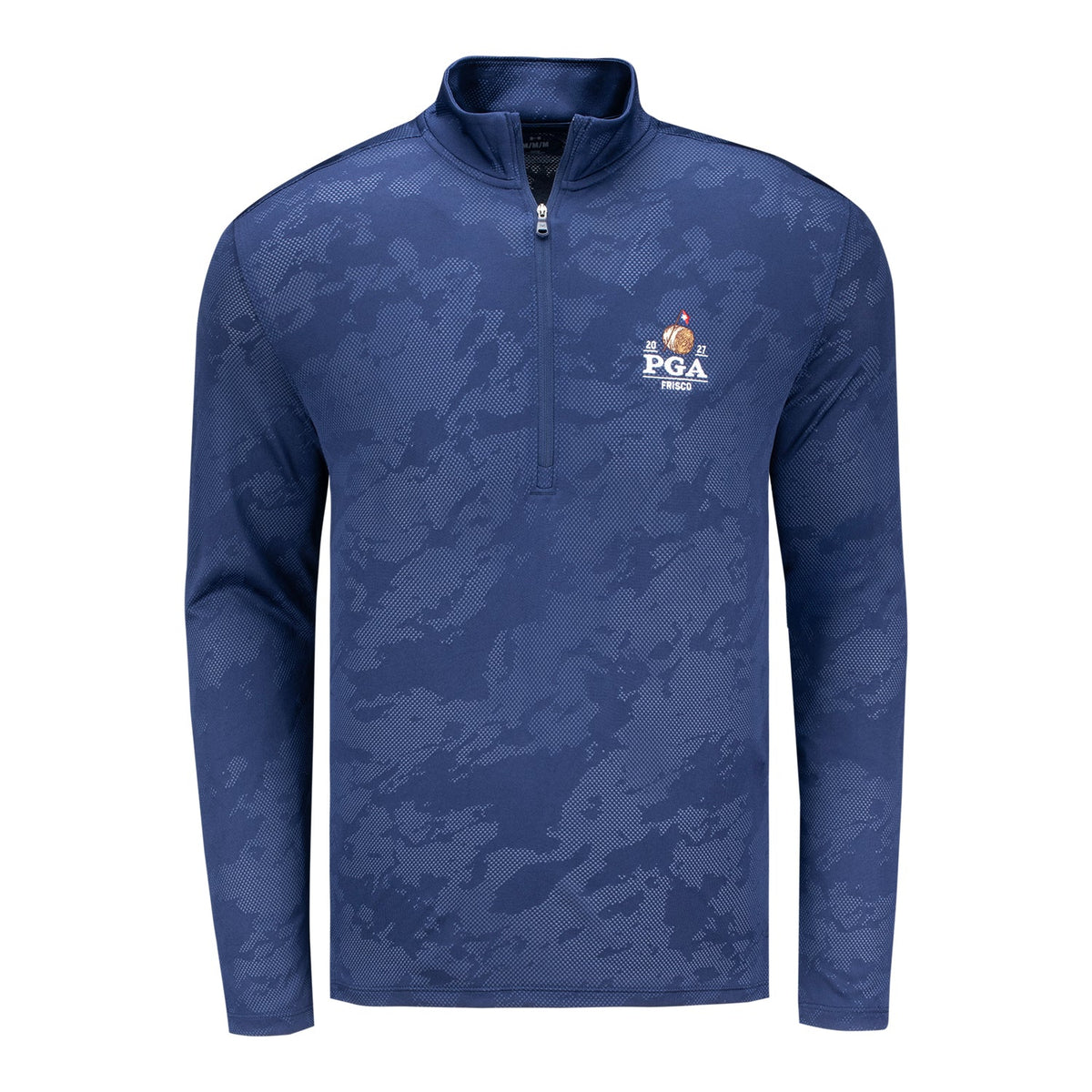 Under Armour 2027 PGA Championship Tech Vent Jacquard Quarter Zip in Navy