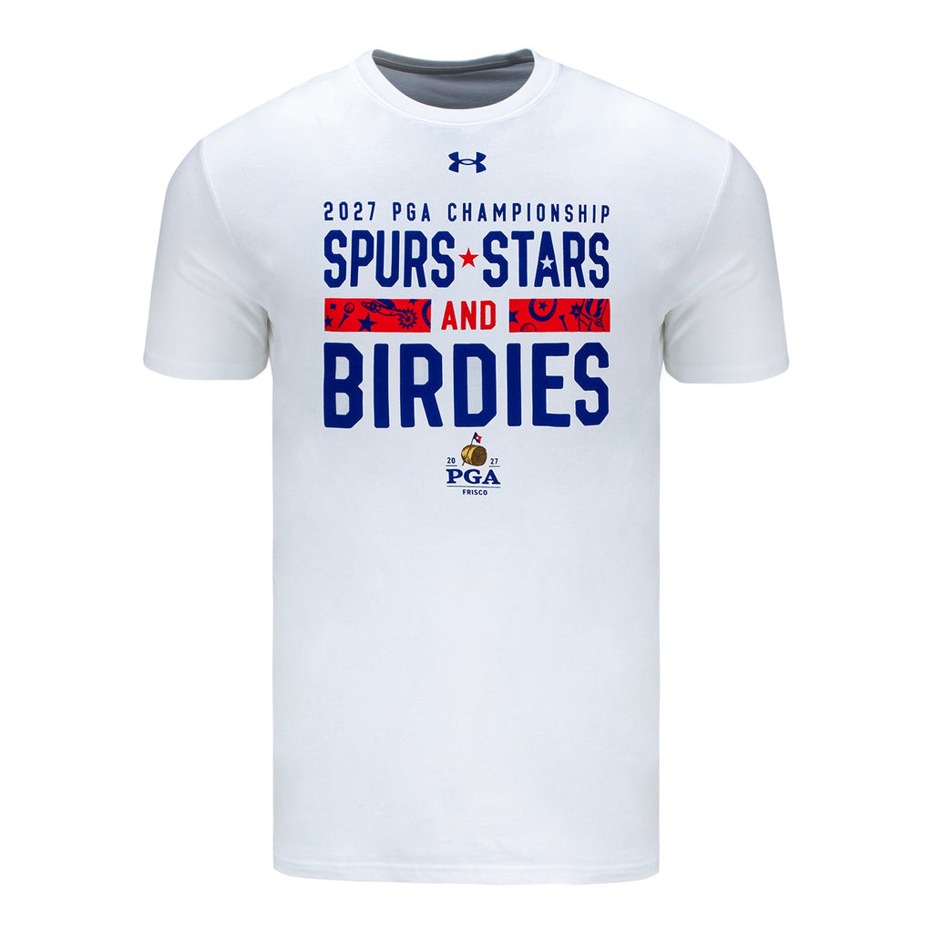 Under Armour 2027 PGA Championship Cotton Performance T-Shirt in White