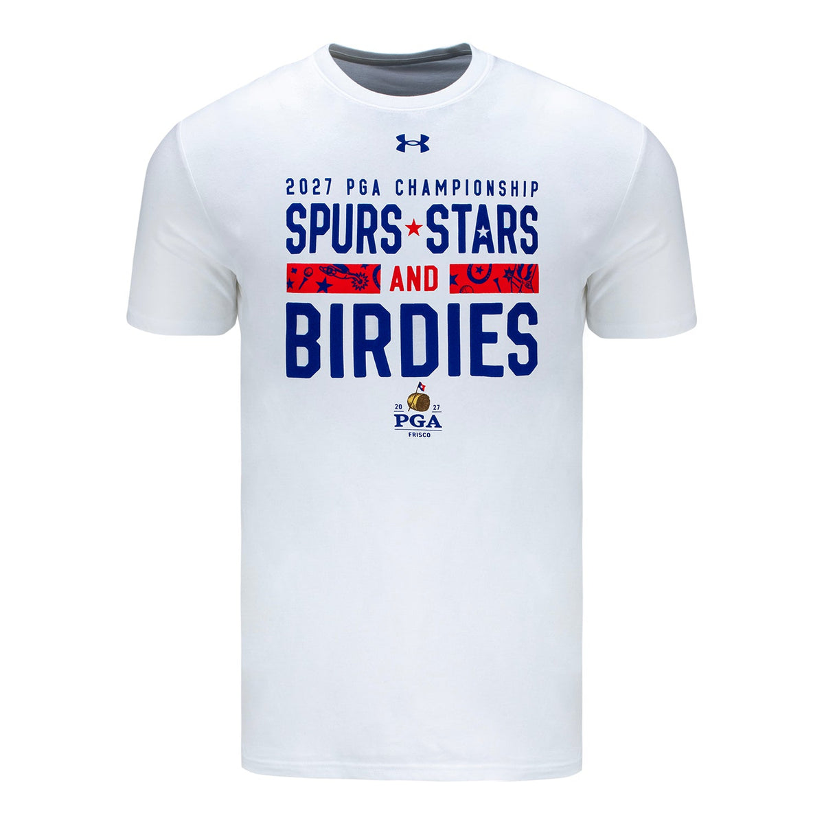 Under Armour 2027 PGA Championship Cotton Performance T-Shirt in White